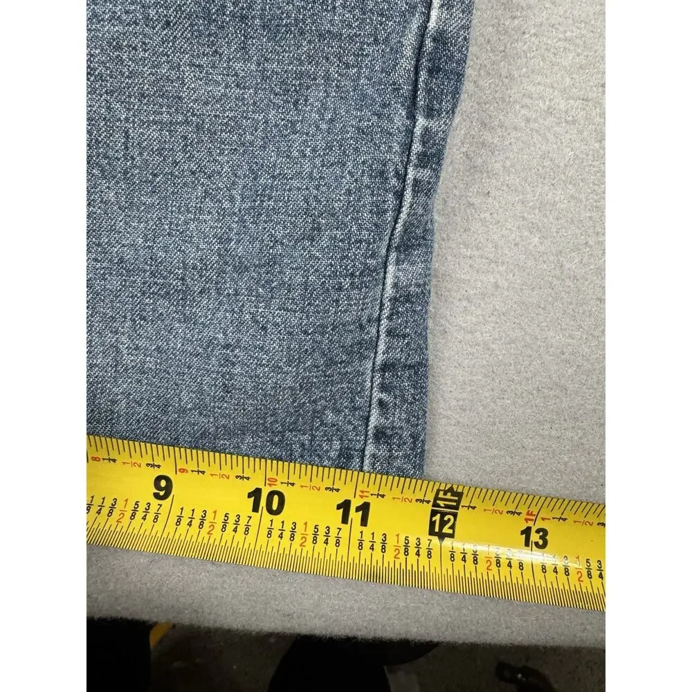 BKE Denim Courtney Shorts Womens 29 Blue Mid Rise Cotton Classic Jean Short Boho - Picture 14 of 15